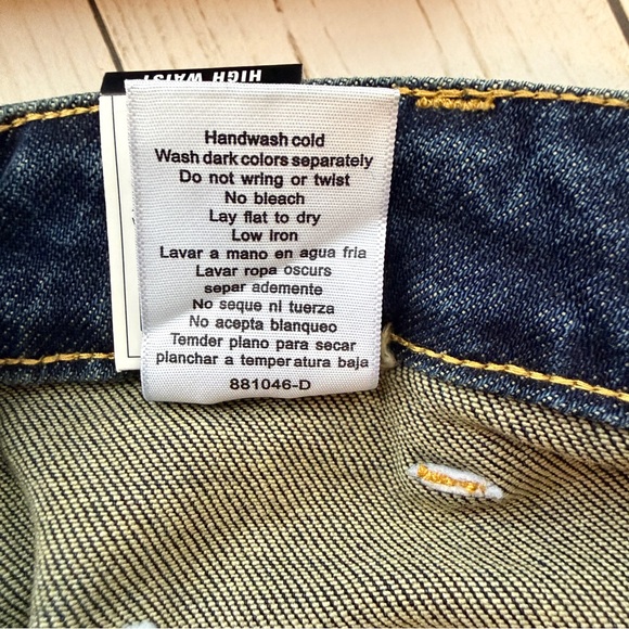 Judy Blue | High Rise Palazzo Wide Leg Jeans, Dark Indigo - Picture 11 of 11